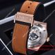 Best Copy Hublot Geneve Brown Face Brown Leather Band 41mm Rose Gold Case Watch (7)_th.jpg
